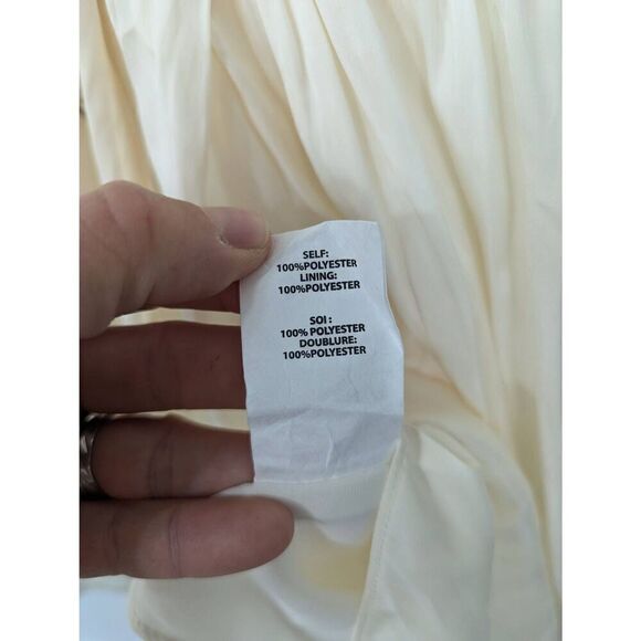 Ramy Brook Stella‎ Corset Mini Dress women's size small cream gold - Picture 11 of 16